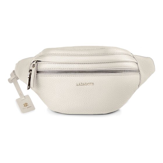 Lazarotti Bologna Leather Double-Zip Bum Bag, Crossbody, Leather, 25 cm