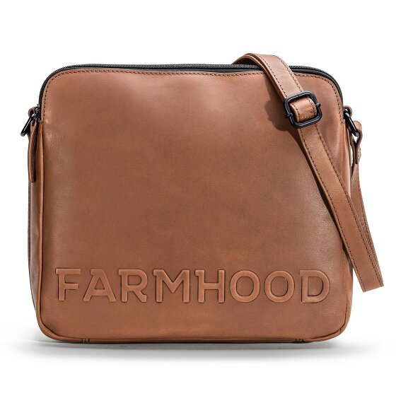 Farmhood Nashville XL shoulder bag 2 compartments leather 29 cm