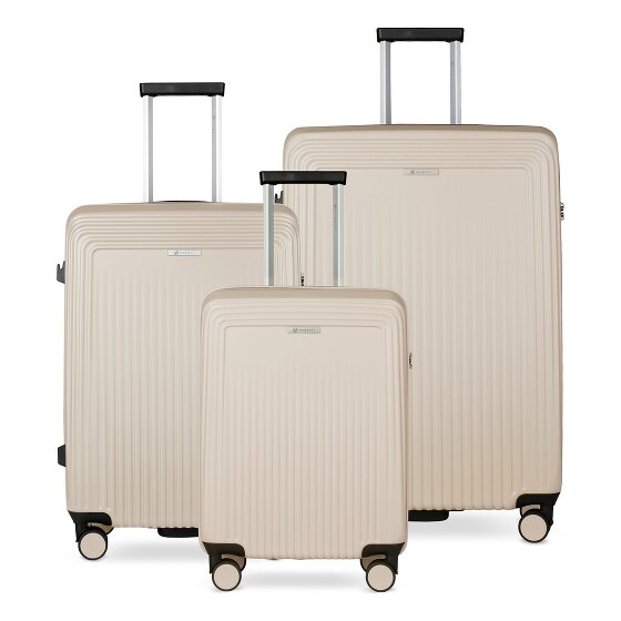 Bugatti Linea 4 wheels Suitcase set 3-piece