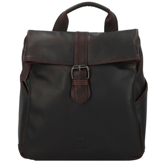 Jack Kinsky Montreal City backpack leather 26 cm