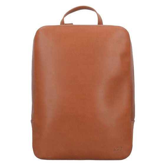 Jost Futura backpack leather 39 cm laptop compartment