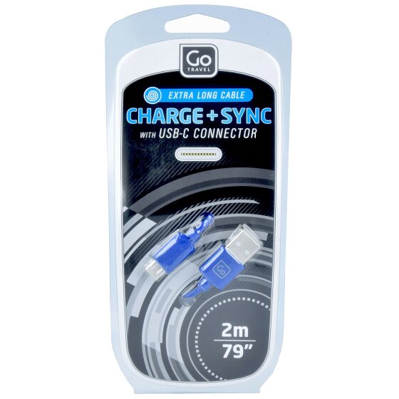 Go Travel USB-C charge and sync cable 200 cm