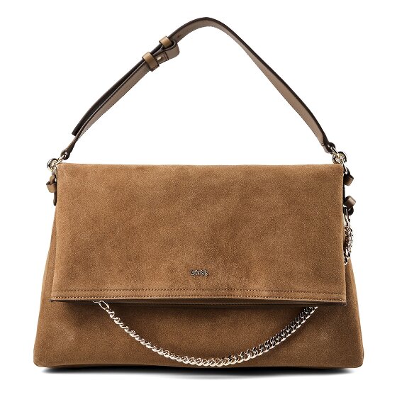 Boss Yelena Shoulder Bag Genuine Leather 38 cm
