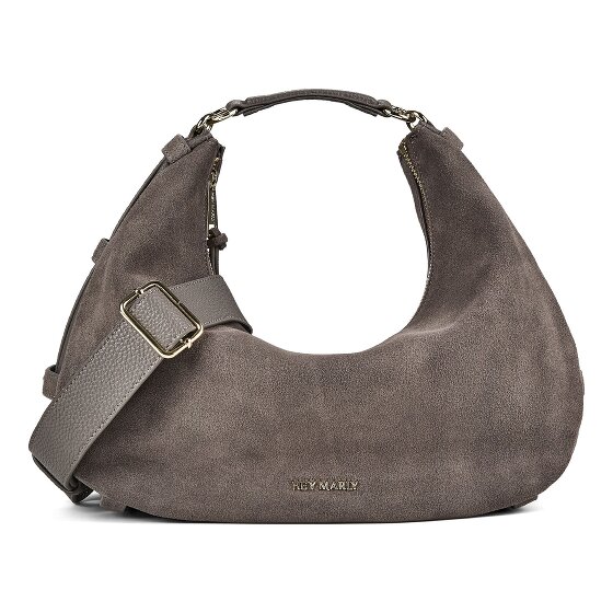 Hey Marly Lifetime Sister Suede Shoulder Bag M Genuine Leather 35.5 cm