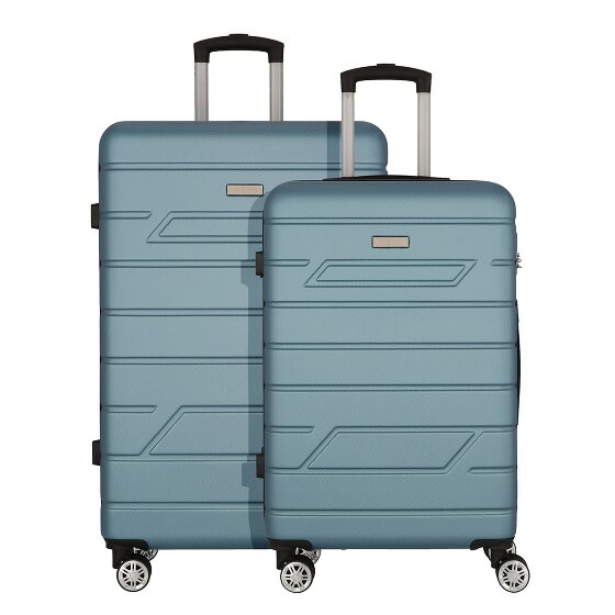 Nowi Bergamo 4 wheels Suitcase set 2-piece