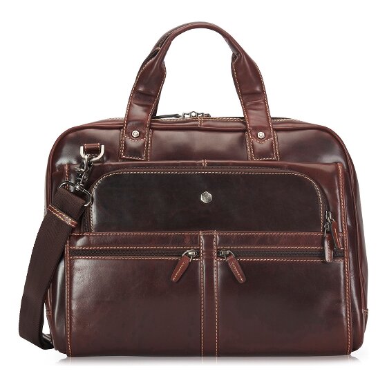 Jekyll & Hide Briefcase Leather 38 cm Laptop compartment