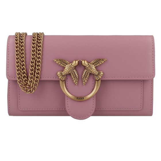 PINKO Love One Clutch bag Leather 19 cm