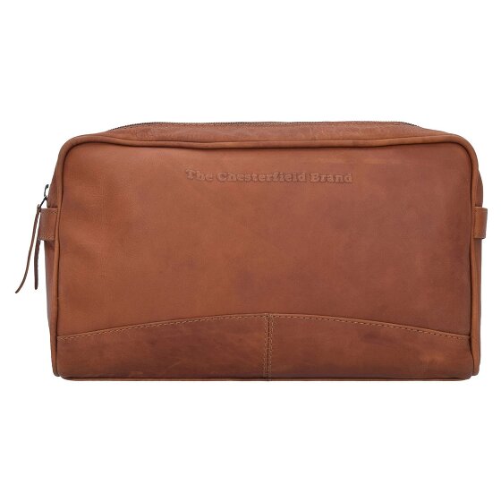 The Chesterfield Brand Wax Pull Up Toilet bag Leather 29 cm
