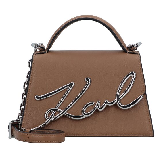 Karl Lagerfeld Signature 2.0 Handbag Leather 21.5 cm