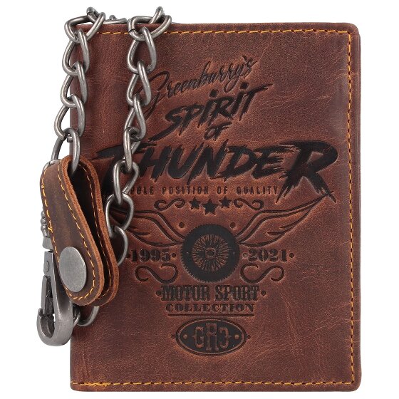 Greenburry Racing Collection Bristol wallet RFID leather 10 cm