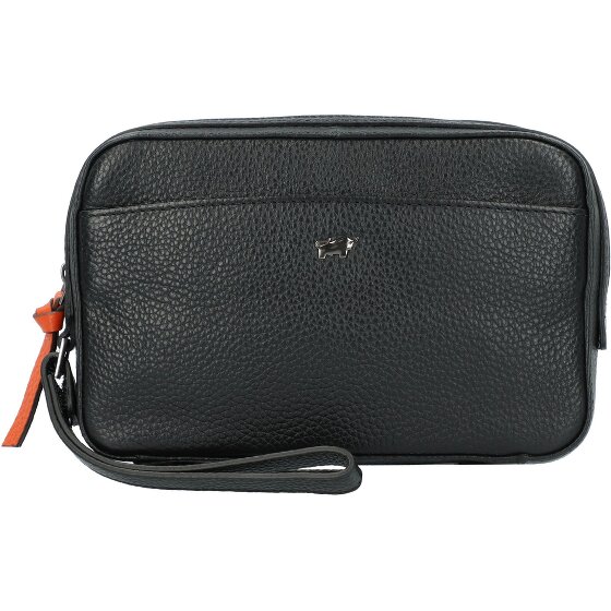 Braun Büffel Novara wrist bag leather 23 cm Braun Büffel Novara wrist bag leather 23 cm