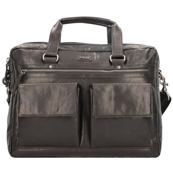 Spikes & Sparrow Briefcase leather 41 cm laptop compartment