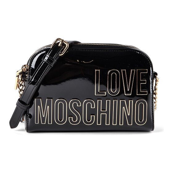 Love Moschino Enameled Logo Shoulder bag 20 cm