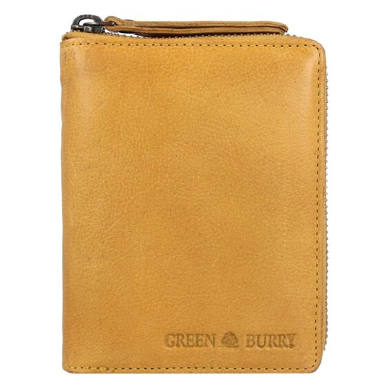 Greenburry Vintage Washed wallet leather 10 cm