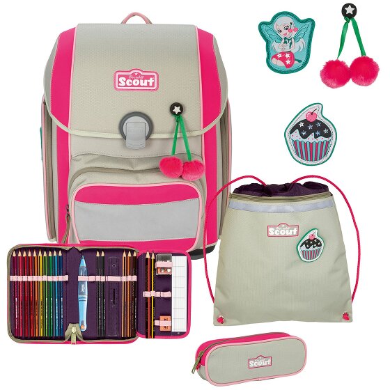 Scout Genius school bag set 4pcs.