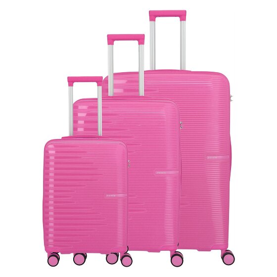 Travelite Pacific 4 wheels Suitcase set 3-piece
