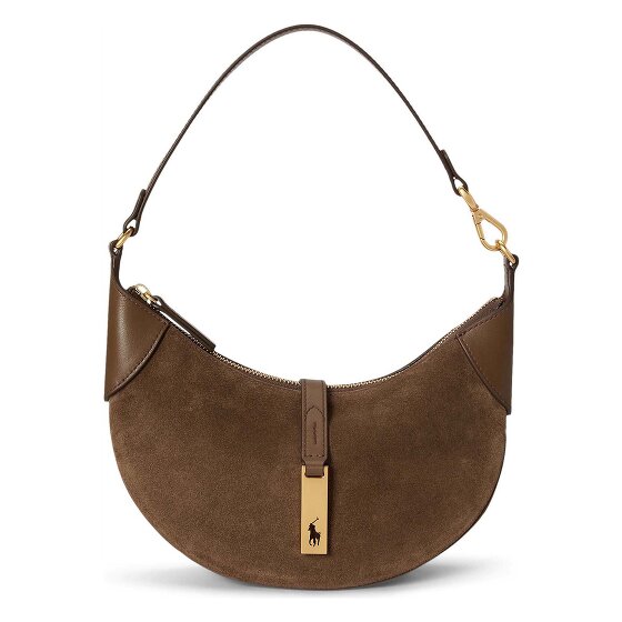 POLO RALPH LAUREN Polo ID Shoulder Bag Genuine Leather 26 cm