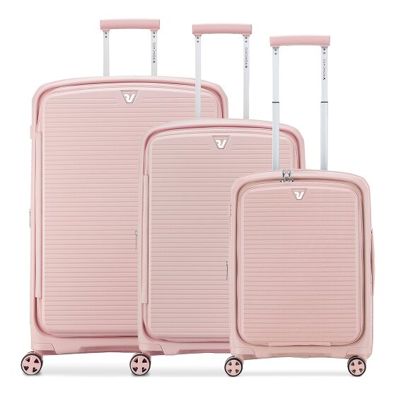 Roncato Arcade DLX 4 wheels Suitcase set 3-piece with expansion pleat