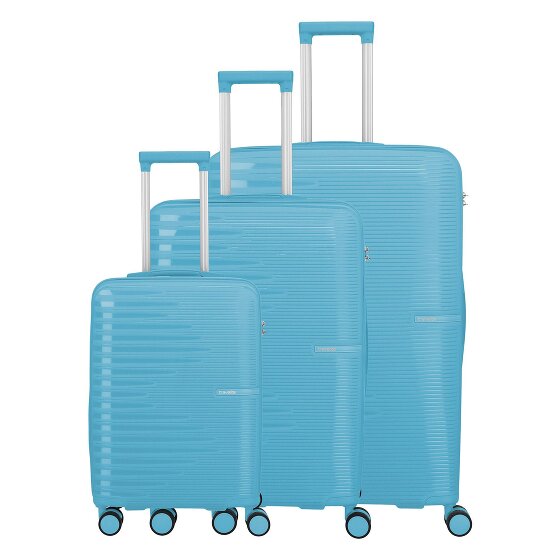 Travelite Pacific 4 wheels Suitcase set 3-piece
