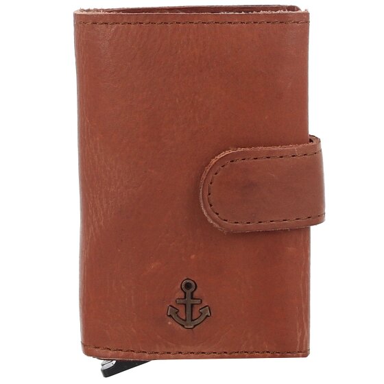 Harbour 2nd Anchor Love Robin 2 Credit card case RFID protection Leather 6 cm