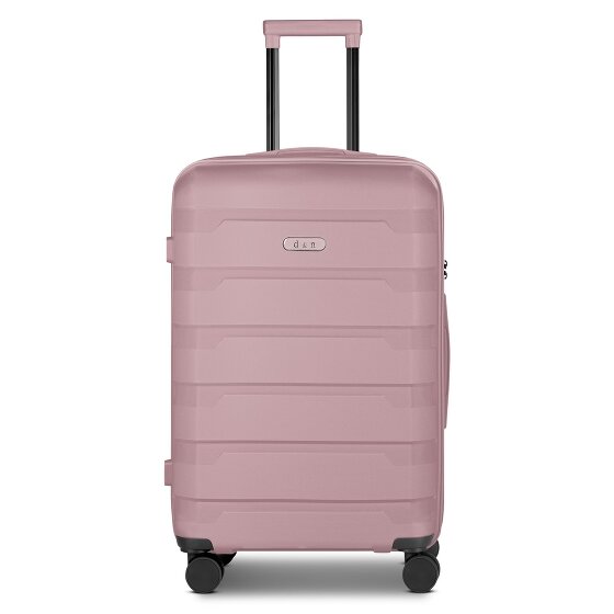 d&n South Dakota 4 wheels Trolley M 66 cm with expansion pleat