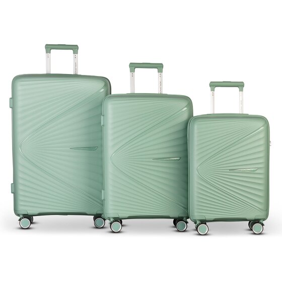 Worldpack Vegas 4 wheels Suitcase set 3-piece