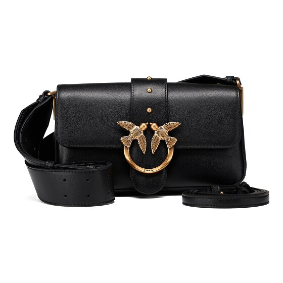 PINKO Love One Shoulder bag Genuine Leather 22 cm