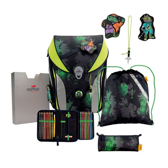 DerDieDas ErgoFlex Max School bag set 5-piece