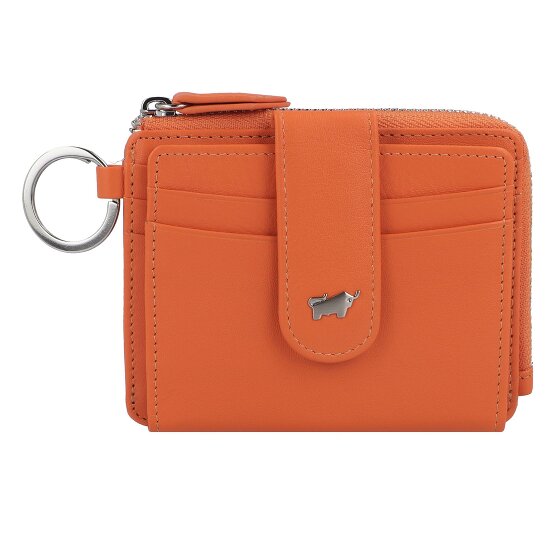 Braun Büffel Joy Credit card case RFID protection Leather 11 cm