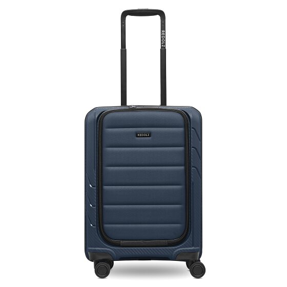 Redolz Essentials 17 4-wheel cabin trolley 55 cm soft-pocket laptop compartment