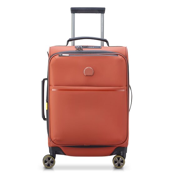Delsey Paris Turenne Soft 4 wheels Cabin trolley 55 cm with expansion pleat