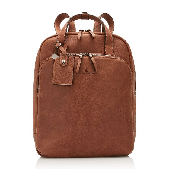 Castelijn & Beerens Carisma backpack RFID leather 40 cm laptop compartment
