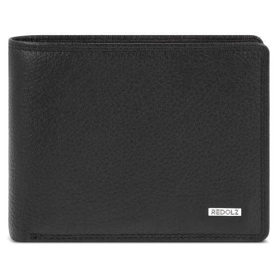 Redolz Leather Essentials QF wallet RFID leather 12 cm fold-out
