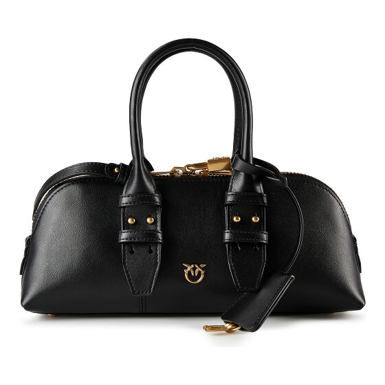 PINKO Bowling Bag Handbag Genuine Leather 29 cm