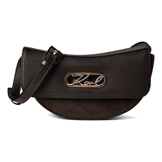 Karl Lagerfeld Signature Shoulder bag Genuine Leather 24.5 cm