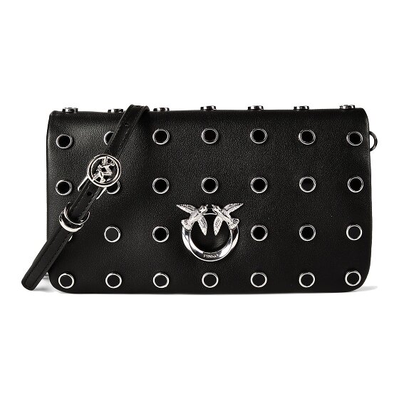 PINKO Love Click Clutch bag Leather 20 cm