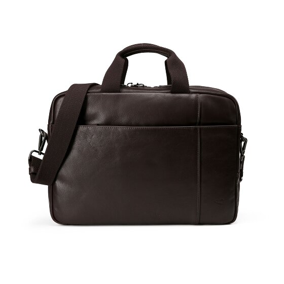 camel active Pine Briefcase Leather 40 cm Laptop compartment