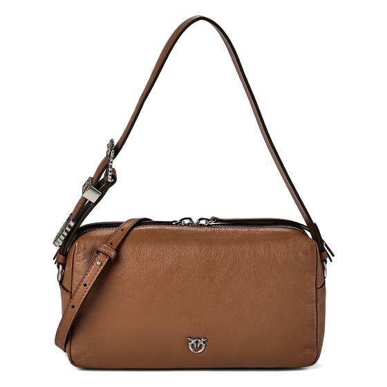 PINKO Bauletto Shoulder Bag Genuine Leather 25 cm