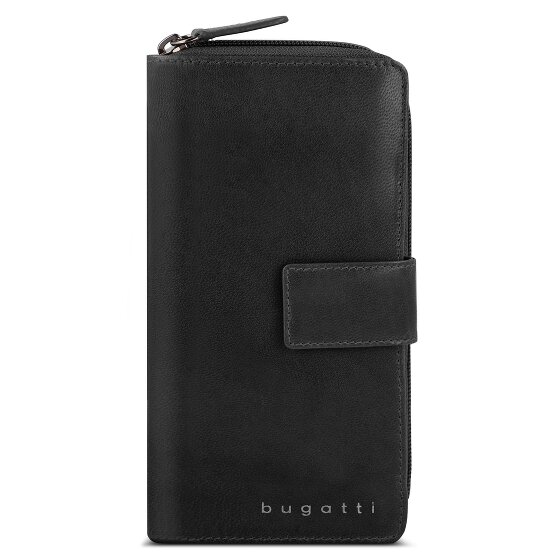 Bugatti Valencia Wallet RFID protection Leather 10 cm