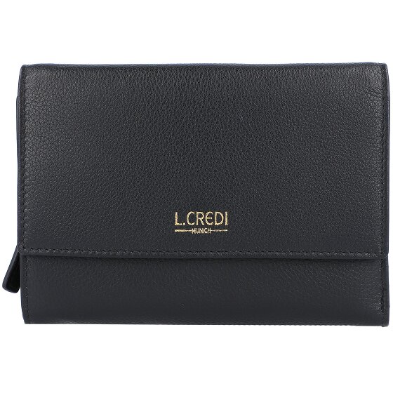 L.Credi Evelyn wallet RFID leather 14.5 cm