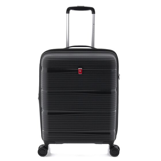 Gladiator 0800 4 wheels Cabin trolley 55 cm with expansion pleat
