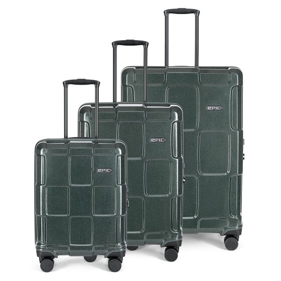 Epic Crate Reflex 4 Roll Suitcase Set 3pcs.