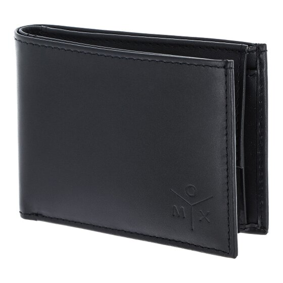 oxmox Leather Wallet RFID protection Genuine Leather 11 cm