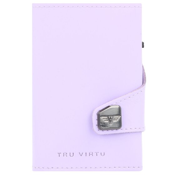 Tru Virtu Click & Slide credit card case wallet RFID leather 6.5 cm