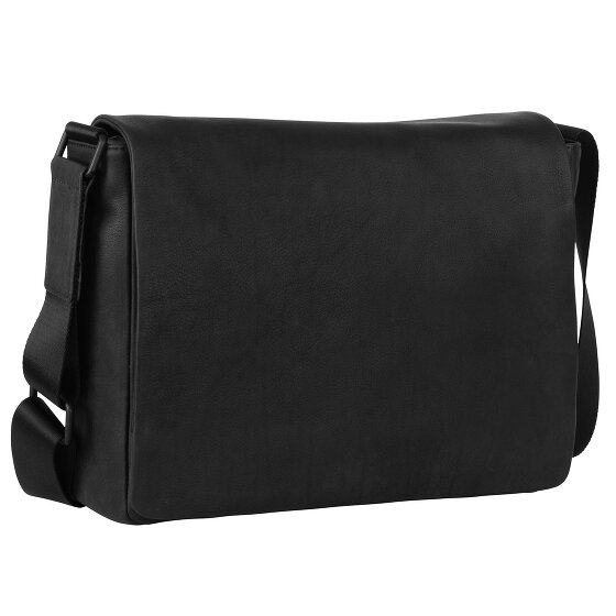 Leonhard Heyden The Hague Messenger Leather 37 cm Laptop compartment