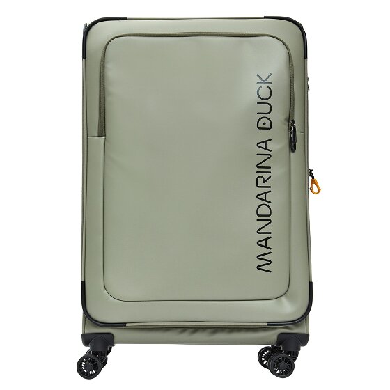 Mandarina Duck Eco Coated 4 wheels Trolley L 78 cm with expansion pleat
