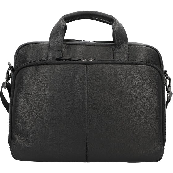 d&n Business Line Briefcase leather 38 cm laptop compartment