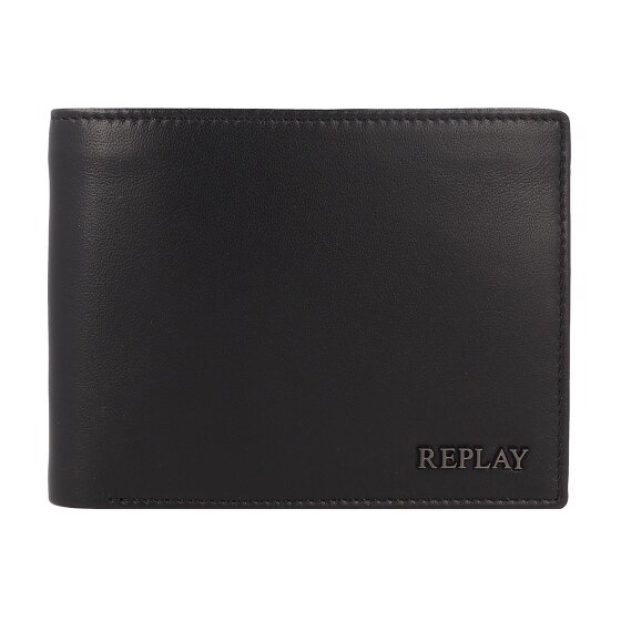 Replay Wallet RFID protection Leather 13 cm Replay Wallet RFID protection Leather 13 cm