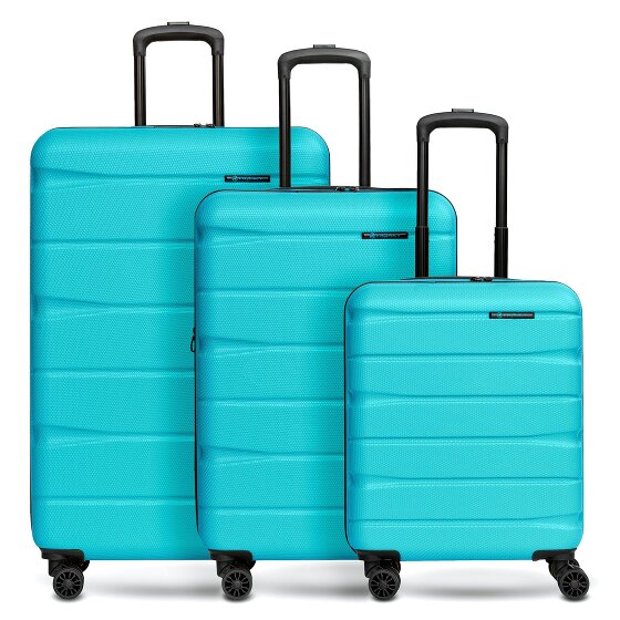 Franky Munich 4.0 4-wheel suitcase set 3-piece with stretch fold