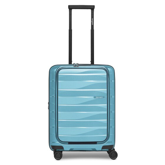 Bergpfeil Travel 4 wheels Cabin trolley 55 cm Laptop compartment with expansion pleat